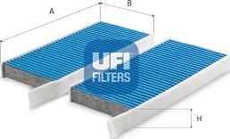 UFI 34.173.00 - Filter, interior air parts5.com