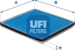 UFI 34.264.00 - Filtru, aer habitaclu parts5.com