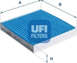 UFI 34.266.00 - Filter, interior air parts5.com