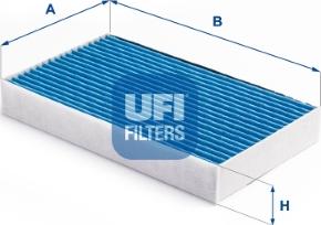 UFI 34.217.00 - Filter, vazduh unutrašnjeg prostora parts5.com