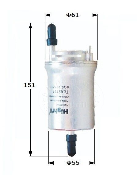 VAG 6Q0 201 511 - Filtru combustibil parts5.com