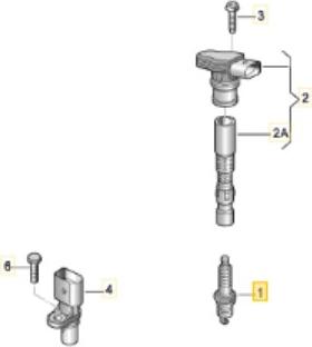 VAG 06K 905 601 M - Vzigalna svecka parts5.com