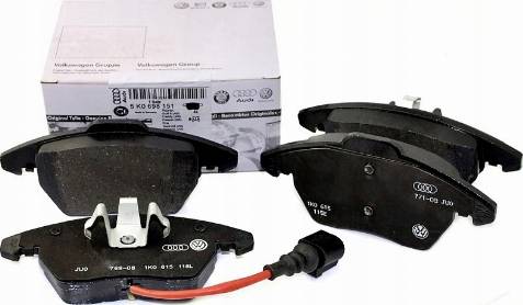 VAG 1K0 698 151 C - Brake Pad Set, disc brake parts5.com