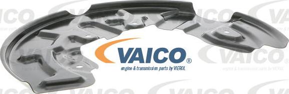 VAICO V10-5057 - Έλασμα πιτσιλίσματος, δισκόπλακα parts5.com