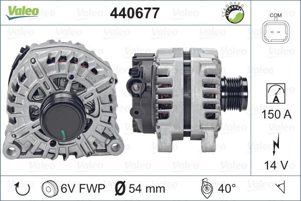 Valeo 440677 - Γεννήτρια parts5.com