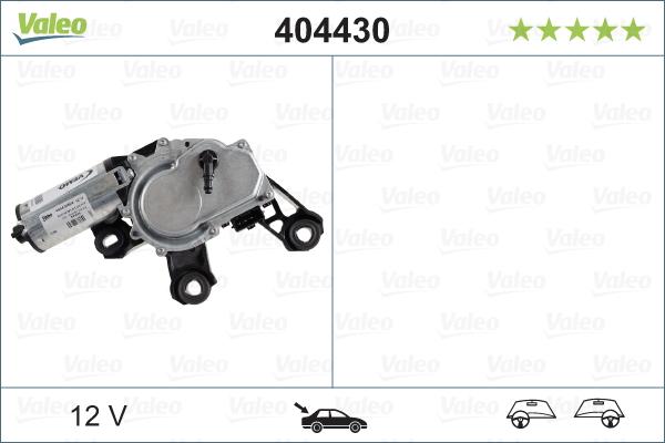 Valeo 404430 - Silnik wycieraczek parts5.com