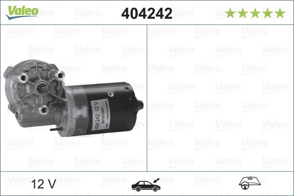 Valeo 404242 - Motor del limpiaparabrisas parts5.com