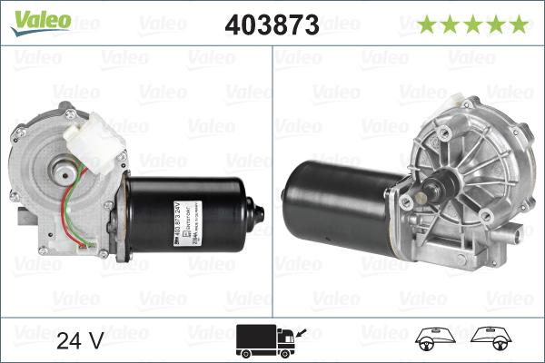 Valeo 403873 - Pyyhkijän moottori parts5.com