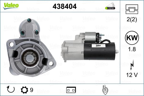 Valeo 438404 - Starter parts5.com