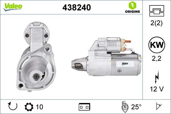 Valeo 438240 - Uputnik parts5.com