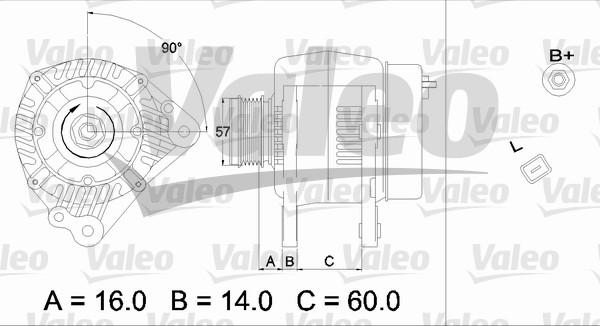 Valeo 437341 - Alternator parts5.com