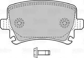 BOSCH 0 986 424 796 - Komplet pločica, disk-kočnica parts5.com