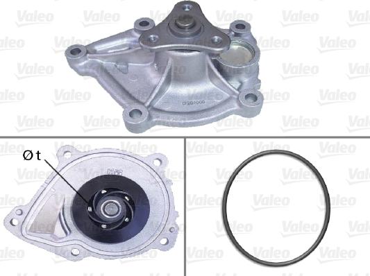 Valeo 506914 - Water Pump parts5.com