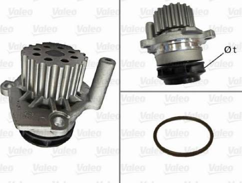 Valeo 506974 - Pompa apa parts5.com