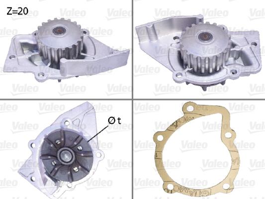 Valeo 506575 - Vesipumppu parts5.com