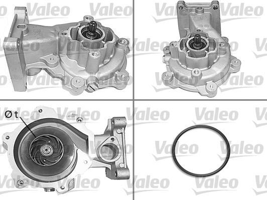 Valeo 506693 - Water Pump parts5.com