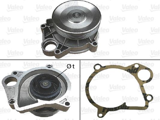 Valeo 506646 - Αντλία νερού parts5.com