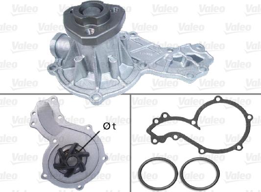 Valeo 506666 - Vodna crpalka parts5.com