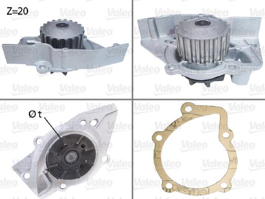 Valeo 506029 - Su pompası parts5.com