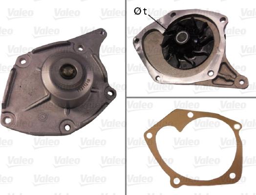 Valeo 506863 - Pompa apa parts5.com