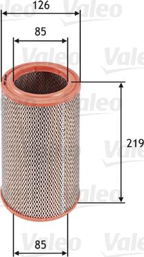 Valeo 585609 - Air Filter parts5.com