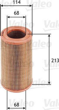 Valeo 585615 - Air Filter parts5.com