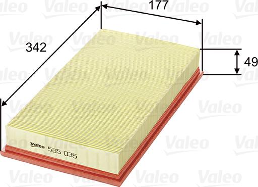 Valeo 585035 - - - parts5.com