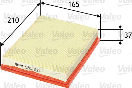 Valeo 585021 - - - parts5.com