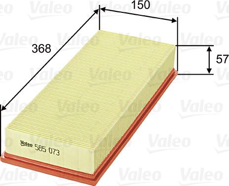 Valeo 585073 - - - parts5.com