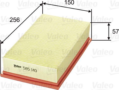 Valeo 585140 - - - parts5.com