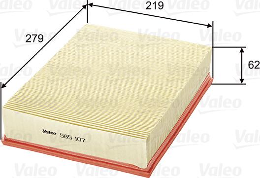 Valeo 585107 - - - parts5.com