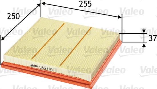 Valeo 585179 - - - parts5.com