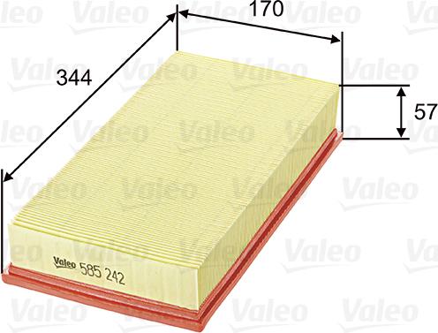 Valeo 585242 - - - parts5.com