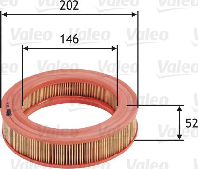 Valeo 585717 - Air Filter parts5.com