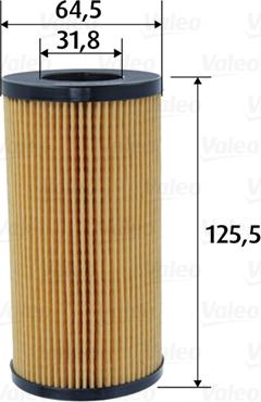 Valeo 586594 - Filter za ulje parts5.com