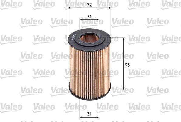 Valeo 586548 - Öljynsuodatin parts5.com