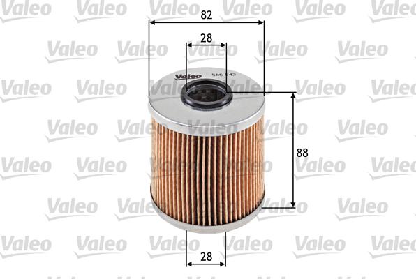 Valeo 586543 - Filtar za ulje parts5.com