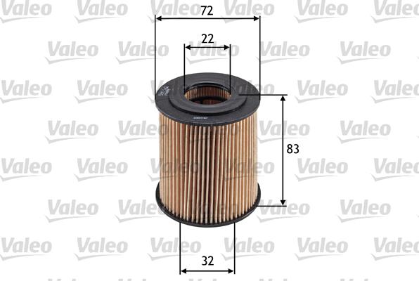 Valeo 586542 - Filtro de aceite parts5.com