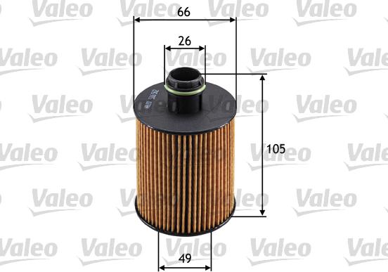 Valeo 586562 - Filtru ulei parts5.com