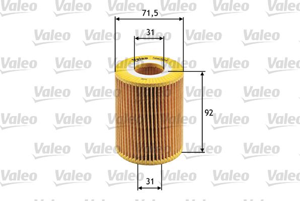 Valeo 586504 - Filtru ulei parts5.com