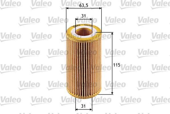 Valeo 586505 - Õlifilter parts5.com