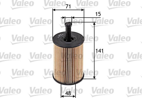 Valeo 586506 - Öljynsuodatin parts5.com