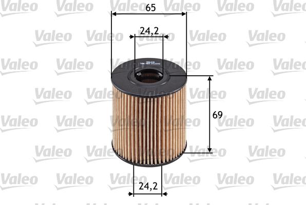 Valeo 586503 - Filtre à huile parts5.com