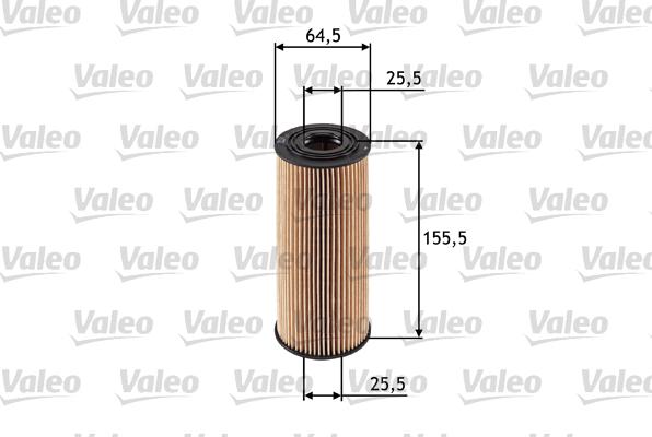 Valeo 586502 - Olejový filter parts5.com