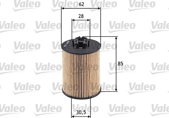 Valeo 586519 - Filtru ulei parts5.com