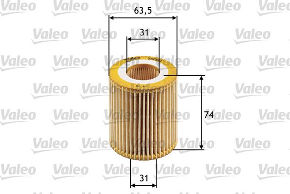 Valeo 586510 - Filtru ulei parts5.com