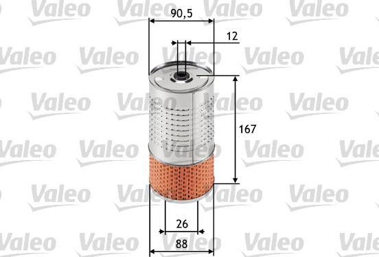 Valeo 586518 - Filtru ulei parts5.com