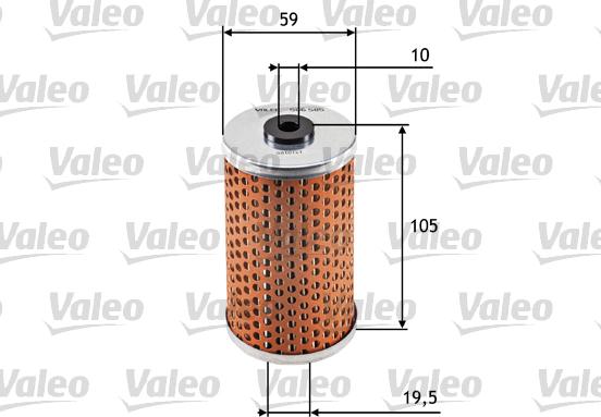 Valeo 586585 - Filtru ulei parts5.com