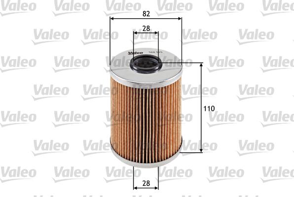 Valeo 586535 - Маслен филтър parts5.com