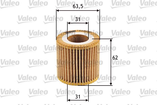 Valeo 586536 - Filtro de aceite parts5.com